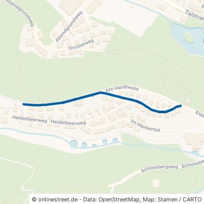 Brombeerweg Unterkirnach Roggenbach 
