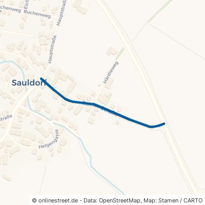 Raster Straße Sauldorf 