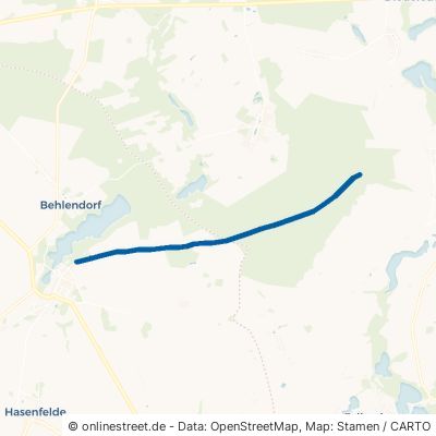 Lietzener Weg Steinhöfel Heinersdorf 