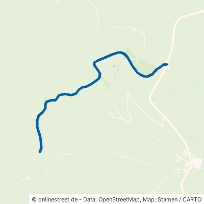 Grauer Weg Waltershausen Winterstein 