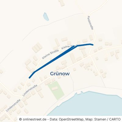 Kleine Straße Grünow 