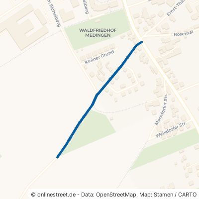 Bärnsdorfer Straße Ottendorf-Okrilla Medingen 