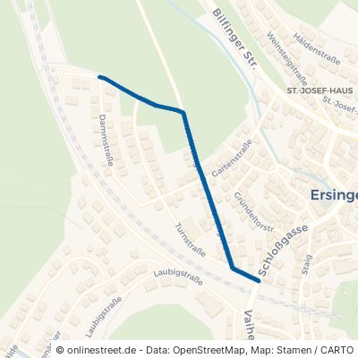Wilferdinger Straße Kämpfelbach Ersingen 
