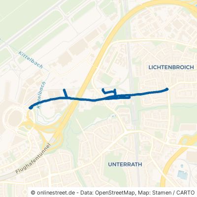 Kieshecker Weg Düsseldorf Unterrath 