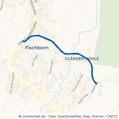 Quellenstraße Birstein Fischborn 