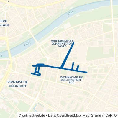 Dürerstraße Dresden Pirnaische Vorstadt 