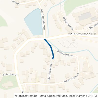 Sattlergasse Frohburg Gnandstein 