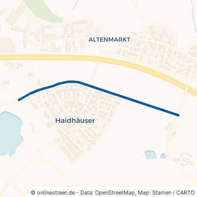 Altenmarkter Straße Cham Haidhäuser 