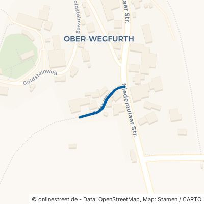 Roter Weg Schlitz Ober-Wegfurth 