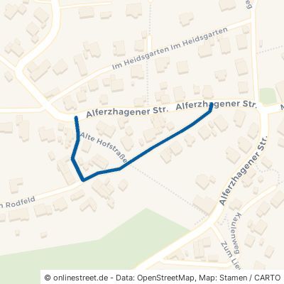 Alte Hofstraße Wiehl Alferzhagen 