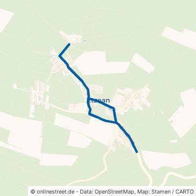 Ortsstraße Oberzent Etzean 