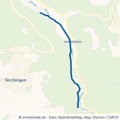 Grüner Weg Bad Urach Sirchingen 