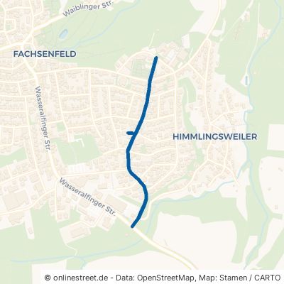 Hans-Sigmund-Straße Aalen Fachsenfeld 