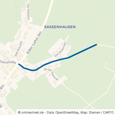 Kapellenstraße Bad Berleburg Sassenhausen 