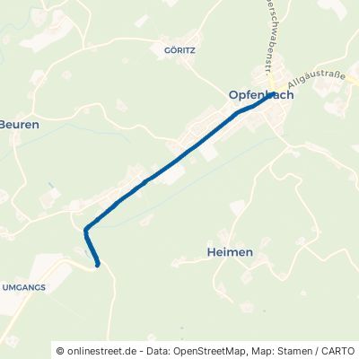 Bodenseestraße Opfenbach 