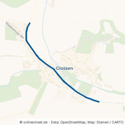 Mügelner Landstraße Sornzig-Ablaß Glossen 