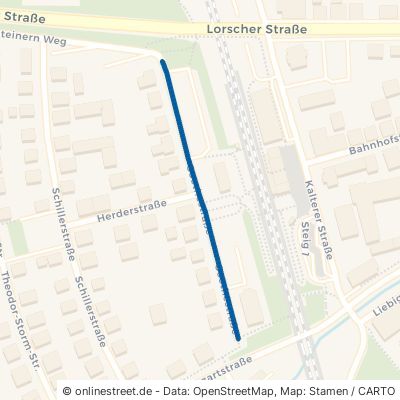 Goethestraße 64646 Heppenheim (Bergstraße) Heppenheim 