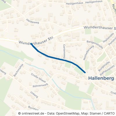 Antoniusstraße Hallenberg 