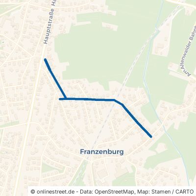 Franzenburger Weg Cuxhaven Altenwalde 