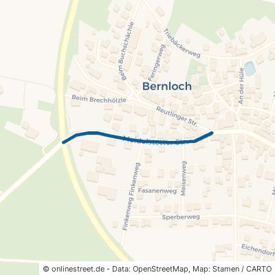 Meidelstetter Straße Hohenstein Bernloch 