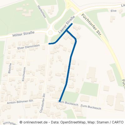 Sensenstraße Sassenberg Füchtorf 