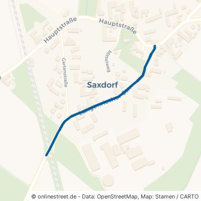 Langenriether Straße Uebigau-Wahrenbrück Saxdorf 