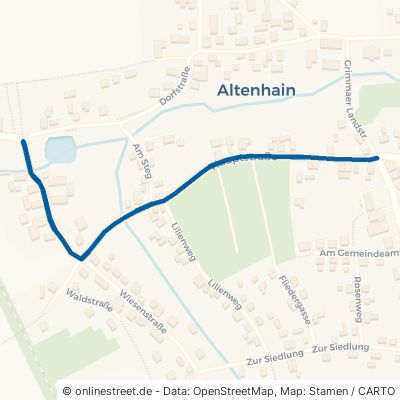 Hauptstraße Trebsen Altenhain 