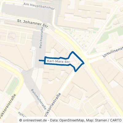 Karl-Marx-Straße Saarbrücken St Johann 