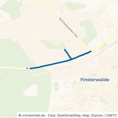 Kirchhainer Straße Finsterwalde Oppelhain 