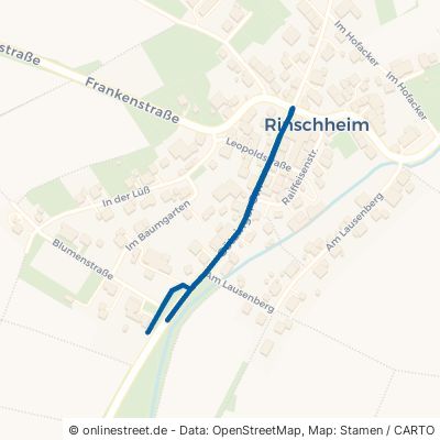 Götzinger Straße Buchen Rinschheim 