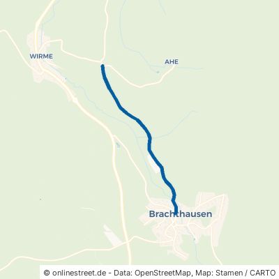 Kohlhagenweg Kirchhundem Brachthausen 