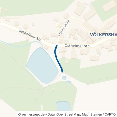 Alte Stockheimer Straße Willmars Völkershausen 