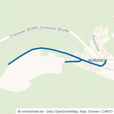 Altersberger Weg Spiegelberg Kurzach 