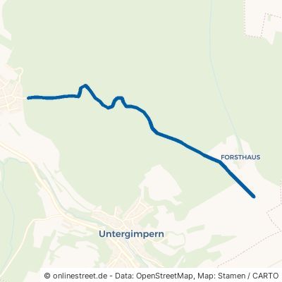Helmhofer Weg Neckarbischofsheim Untergimpern 