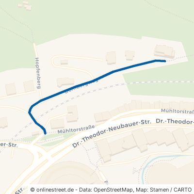 Dombergweg Suhl 