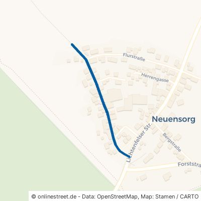Frohnlacher Straße Weidhausen bei Coburg Neuensorg 