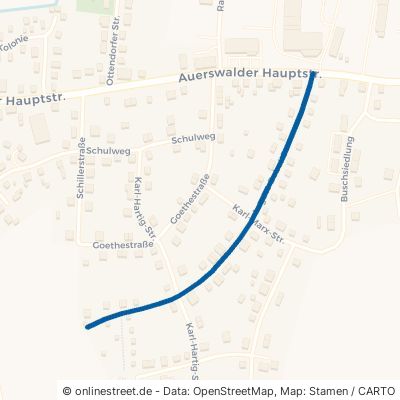 August-Bebel-Straße Lichtenau Auerswalde 
