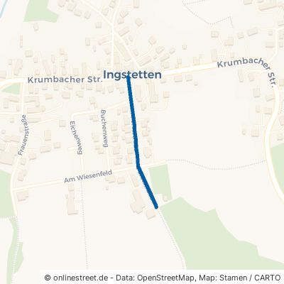 Forststraße Roggenburg Ingstetten 