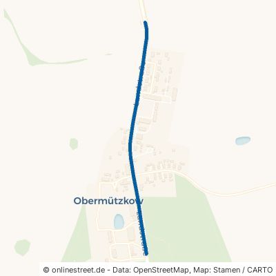 Landstraße Amt Niepars Obermützkow 