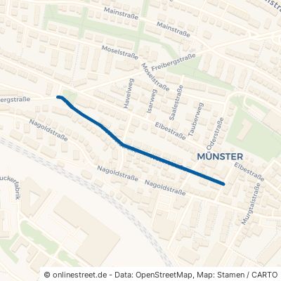 Weserstraße Stuttgart Münster 