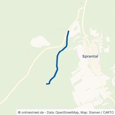 Roschbachweg Bretten Sprantal 
