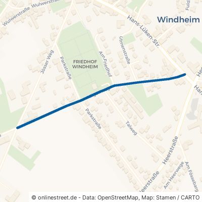 Hilgenweg Petershagen Windheim 