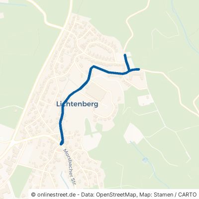Bergstraße Morsbach Lichtenberg 