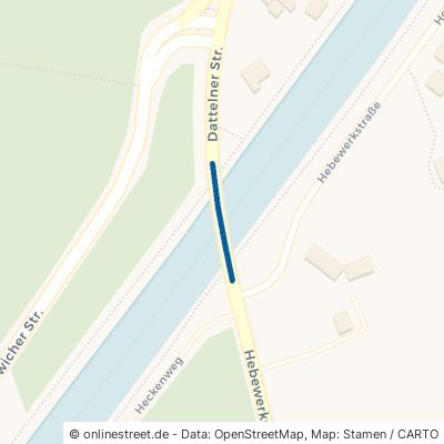 Döttelbeck-Brücke Castrop-Rauxel Henrichenburg 