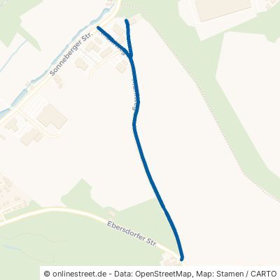 Mühlweg Neustadt bei Coburg Ebersdorf 