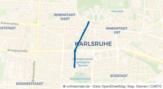 Ritterstraße 76133 Karlsruhe Innenstadt-West Innenstadt-West