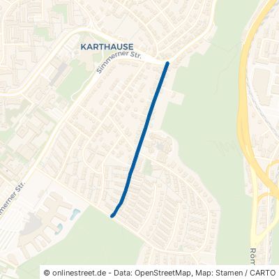 Karthäuserhofweg Koblenz Karthause 