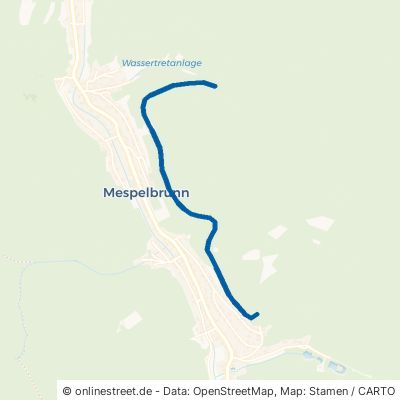 Unterer Panoramaweg Mespelbrunn Neudorf 
