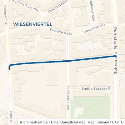 Körnerstraße Witten Mitte 