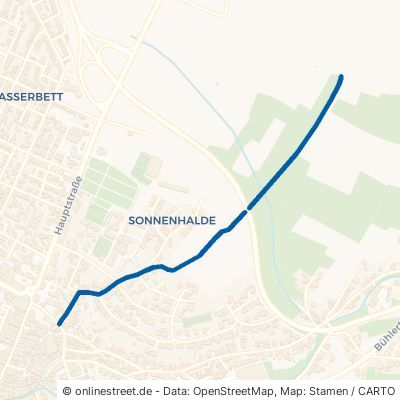 Hugo-Fischer-Weg Bühl Stadtgebiet 